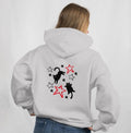 Crazy Cat Hoodie,Funny Black Cat Sweat,Cat Lover Sweatshirt LN