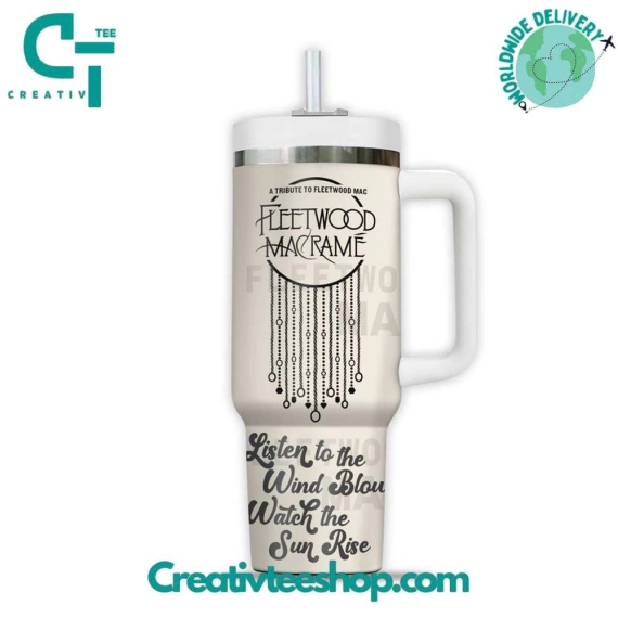 Tribute to Fleetwood Mac Gift for Her, Him on Birthday Xmas 30oz or 40oz Tumbler LN