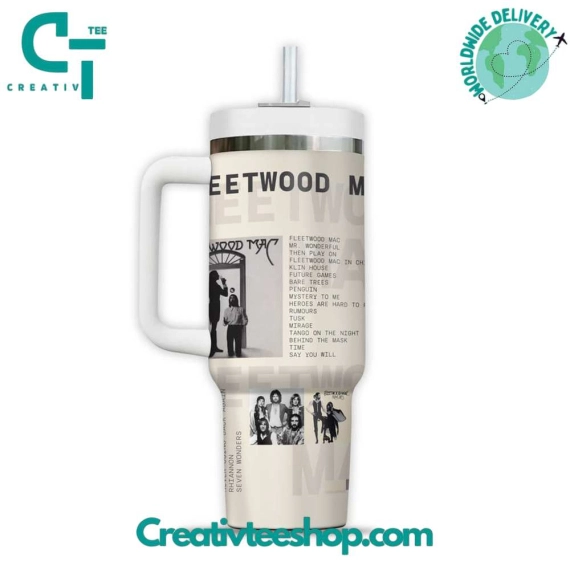Tribute to Fleetwood Mac Gift for Her, Him on Birthday Xmas 30oz or 40oz Tumbler LN