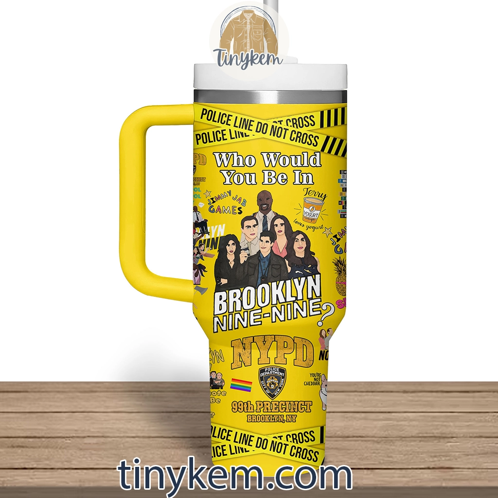 Brooklyn Nine-Nine NYPD Customized 30oz or 40 Oz Tumbler HG