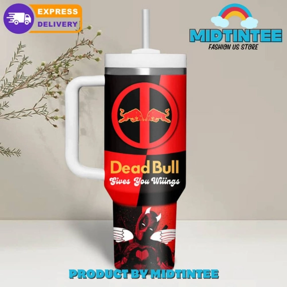 Dead Bull Maximum Effort Gift for her,him, Birthday Xmas Halloween Gift 30oz or 40oz Tumbler LN