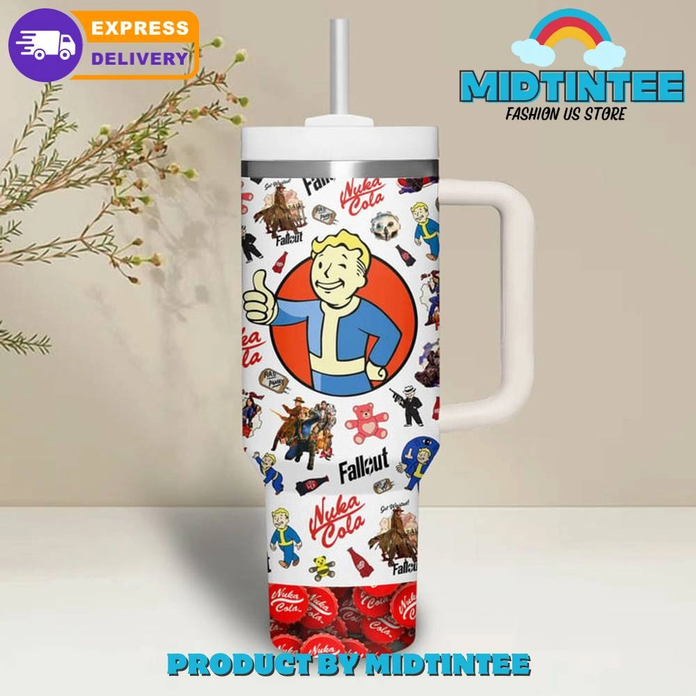 Fallout Vault Tec Nuka Cola Gift for her,him, Birthday Xmas Halloween Gift 30oz or 40oz Tumbler LN
