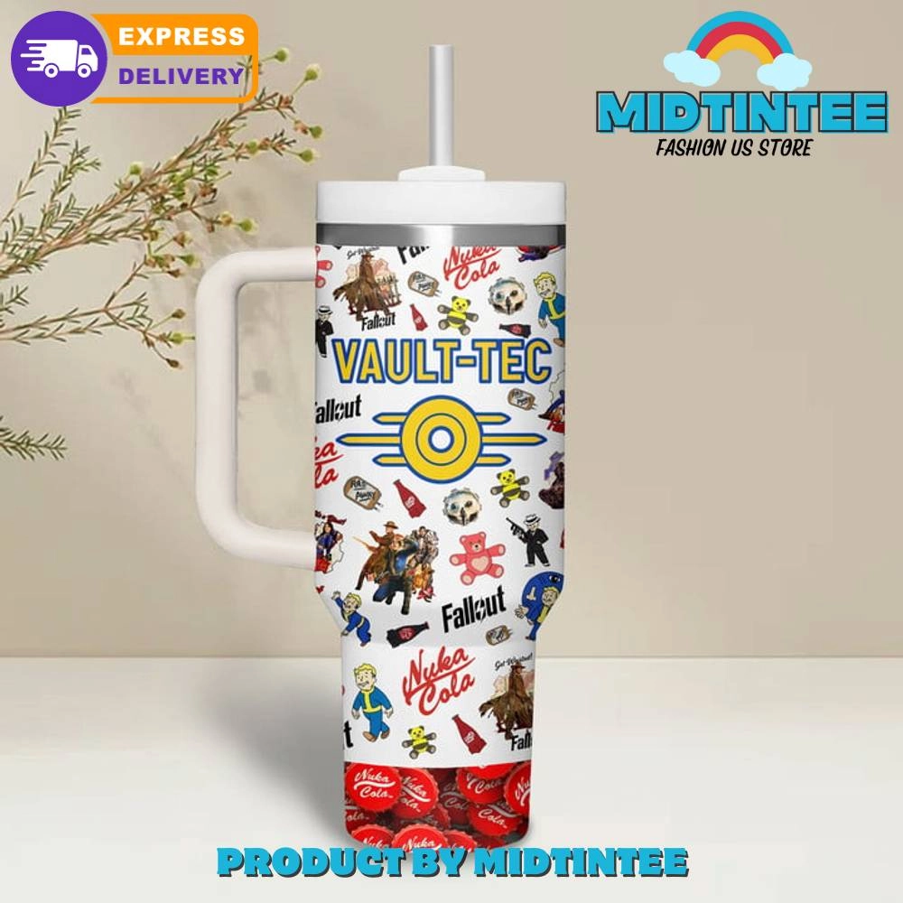 Fallout Vault Tec Nuka Cola Gift for her,him, Birthday Xmas Halloween Gift 30oz or 40oz Tumbler LN
