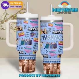 In My NSYNC Reunion Era Gift for her,him, Birthday Xmas Halloween Gift 30oz or 40oz Tumbler LN