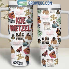 Koe Wetzel Damn Near Normal Makes Me Fan 30oz or 40oz  Tumbler With Handle HG