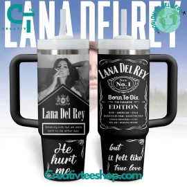 Lana Del Rey Black Gift for Her, Him on Birthday Xmas 30oz or 40oz Tumbler LN