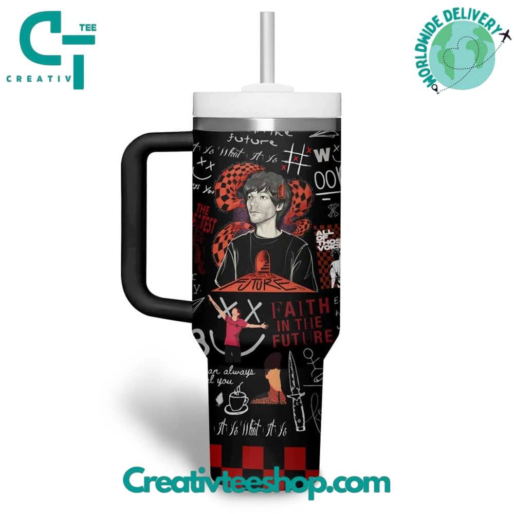 Louis Tomlinson Gift for Her, Him on Birthday Xmas 30oz or 40oz Tumbler LN