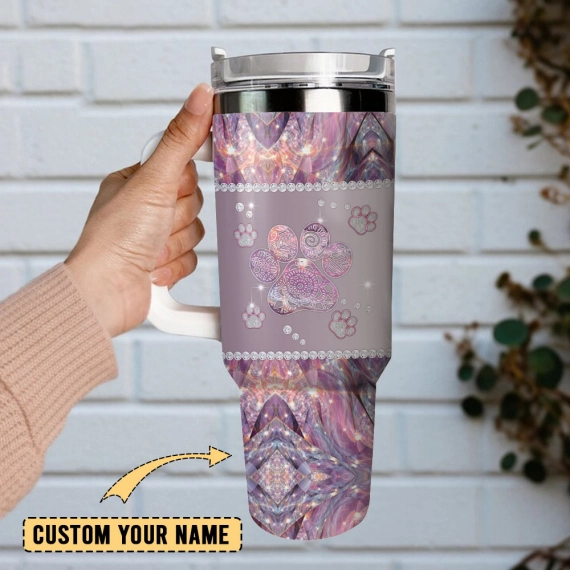 40oz Artwork Custom Quencher Stainless Steel Tumbler With Handle HG