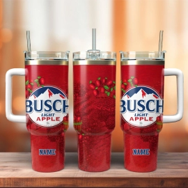 BUSCH Drink Custom Stanley Quencher 30oz or 40oz Stainless Steel Tumbler With Handle HG