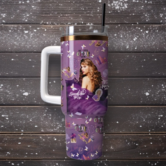 Taylor Swift Eras Tour 13 Custom  Quencher 30oz or 40oz Stainless Steel Tumbler With Handle,  Best gifts for Friend Family NVA