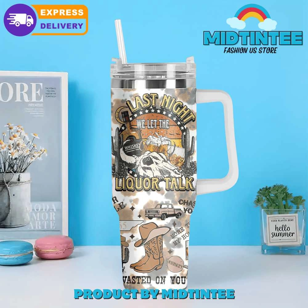 Morgan Wallen One Night At A Time Birthday Xmas Gift For Her Him 30oz or 40oz Tumbler LN