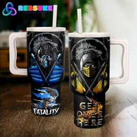 Mortal Kombat Get Over Here 30oz or 40 oz Tumbler HG