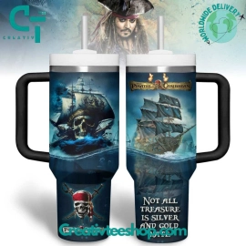 Pirates of the Caribbean Gift for Her, Him on Birthday Xmas 30oz or 40oz Tumbler LN