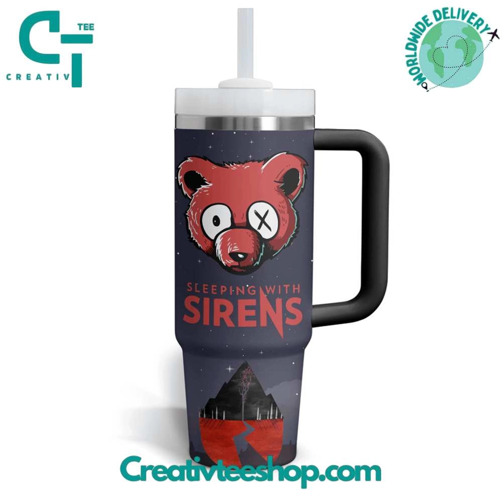 Sleeping With Sirens Gift for Her, Him on Birthday Xmas 30oz or 40oz Tumbler LN
