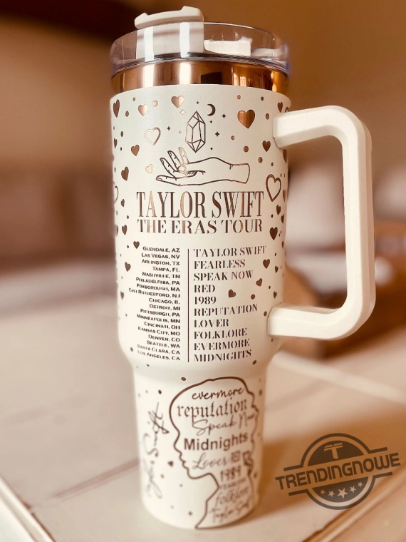 Karma is the cat reputation Taylor swift Swifties Gift Eras Tour 30oz or 40oz Engraved Tumbler HG