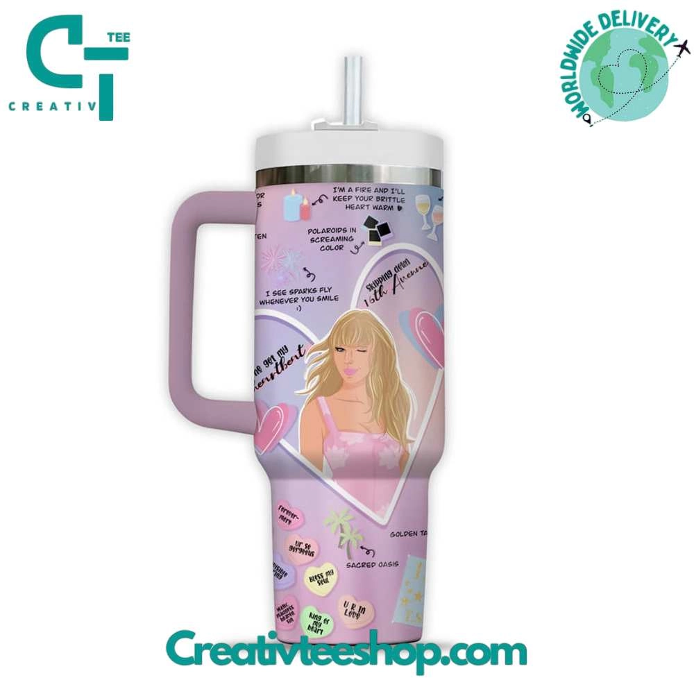 Taylor Swift Gift for Her, Him on Birthday Xmas 30oz or 40oz Tumbler LN