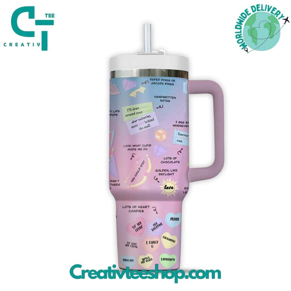 Taylor Swift Gift for Her, Him on Birthday Xmas 30oz or 40oz Tumbler LN