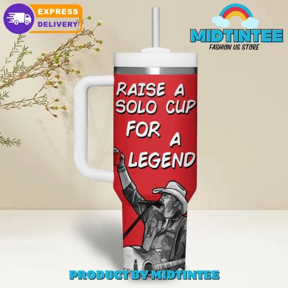 Toby Keith Red Solo  Gift for her,him, Birthday Xmas Halloween Gift 30oz or 40oz Tumbler LN