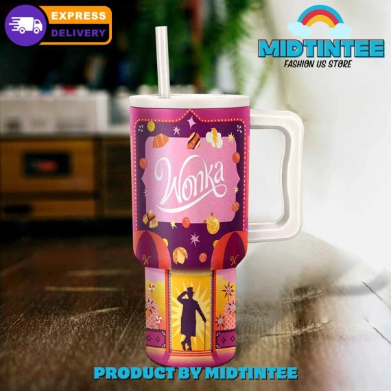 Willy Wonka Movie Gift For Her, Him 40oz Tumbler LN