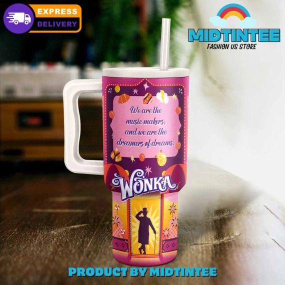 Willy Wonka Movie Gift For Her, Him 40oz Tumbler LN