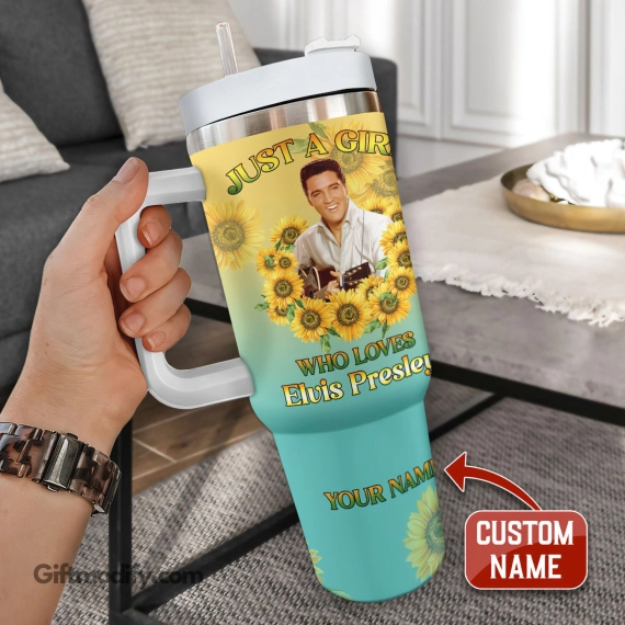 Elvis Presley Music Custom Quencher 30oz or 40oz Stainless Steel HG