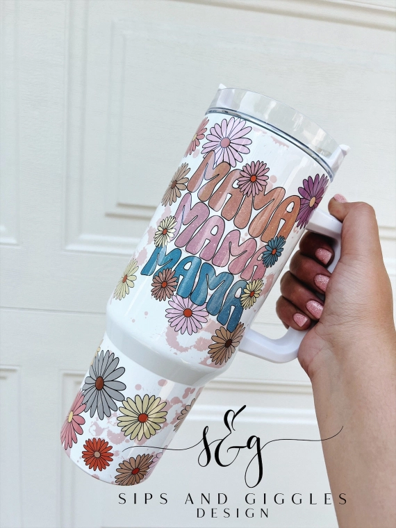 Mama 30oz or 40oz tumbler Mother's day Gifts for mom HG