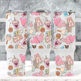 Snacking 30oz or 40oz Quencher Tumbler Gift For Her Him Birthday Gift LN Snackgoal Tumbler Birthday Gift Magical Snack Drinks And Foods Tumbler