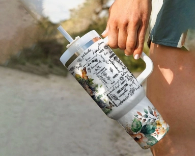 30oz or 40oz Tumbler Positive Affirmations Tumbler Gift For Her Him Birthday Gift LN