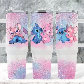 Cartoon Tumbler 30oz or 40oz Quencher Tumbler Gift For Her Him Birthday Gift LN Cartoon Character Tumbler Birthday Gift Magic World Tumbler