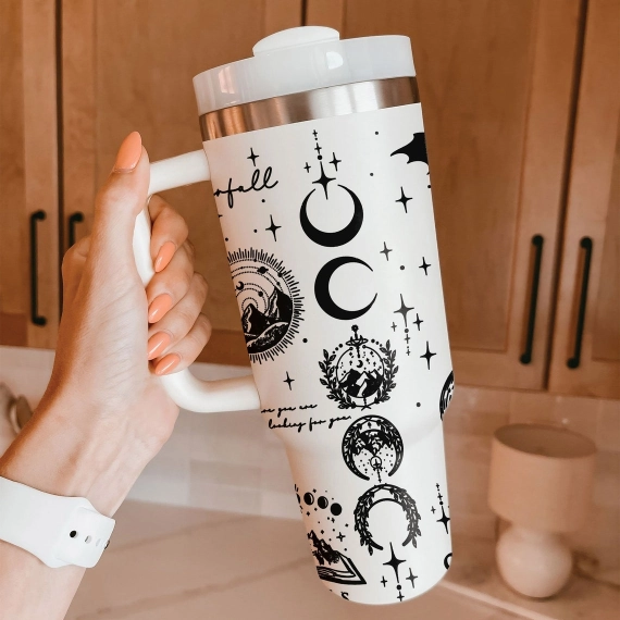 Velaris Starlight City  30oz 40oz Tumbler HG, SJM Fantasy Perfect Book lover Gift for the Fantasy Bookful & book loving person Book Lovers Books Cup
