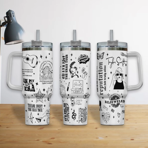 Swiftie The Eras 30oz or 40oz Tumbler, Swiftie Music Tumbler Gift For Fan Swifties HG