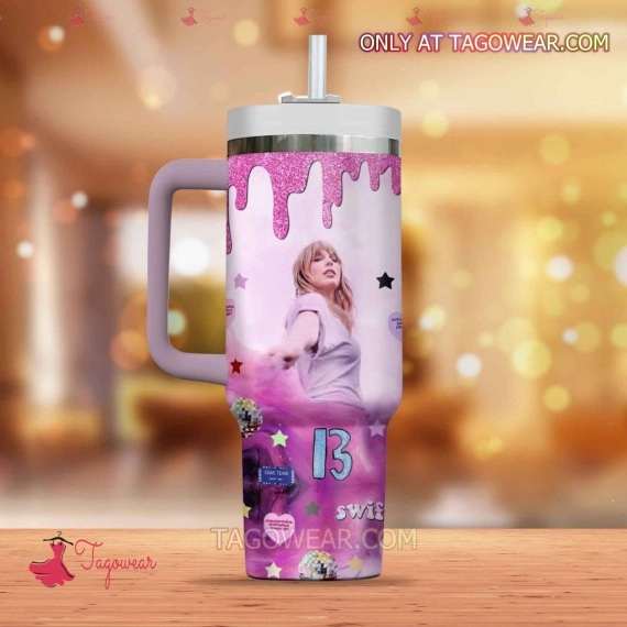Taylor Swift Music Custom Quencher 30oz or 40oz Stainless Steel Tumbler HG With Handle