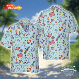 Chemistry Teacher Hawaiian Shirt HCA